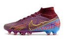 Chuteira Nike Air Zoom Mercurial Superfly IX Elite Campo - Vinho